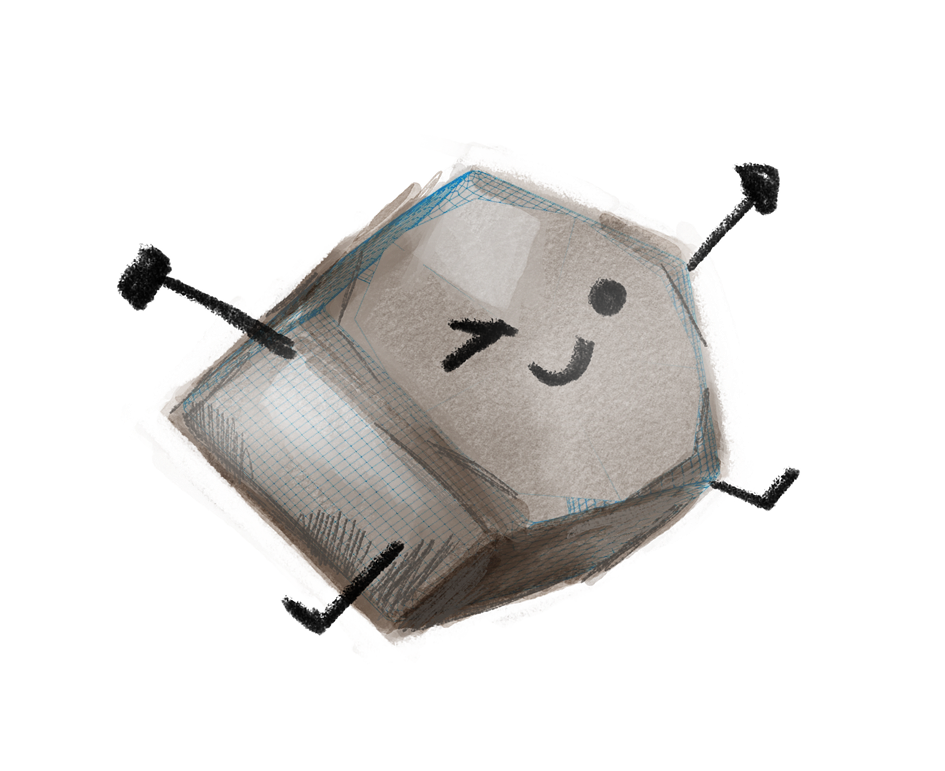 Little Grey Character