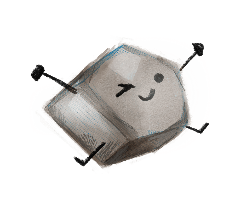 Little Grey Character